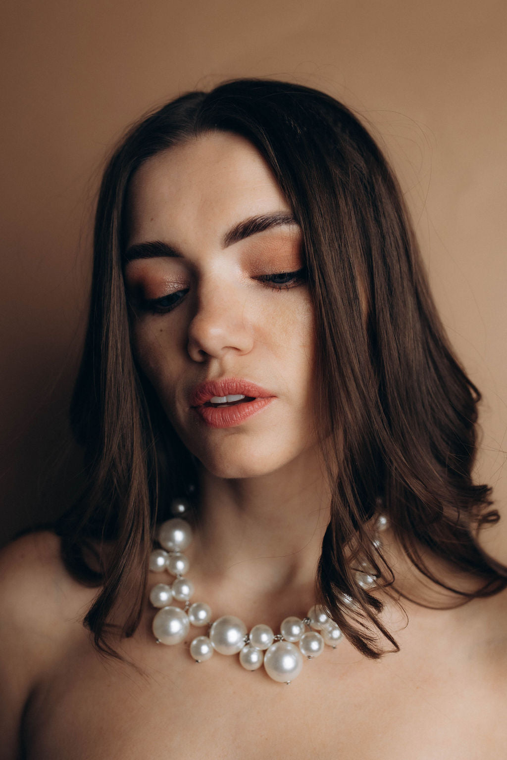 Pērļu imitācijas kaklarota