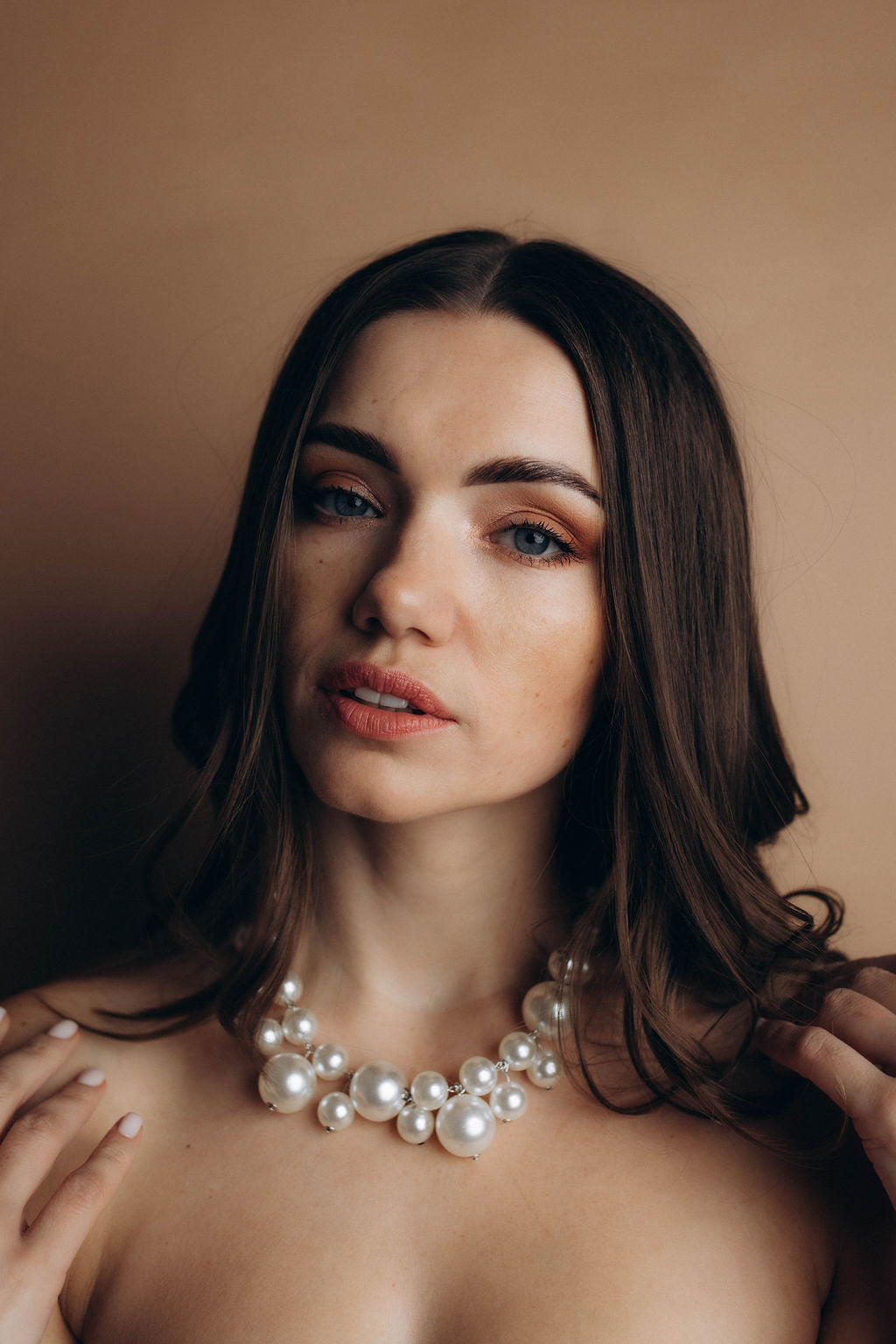 Pērļu imitācijas kaklarota