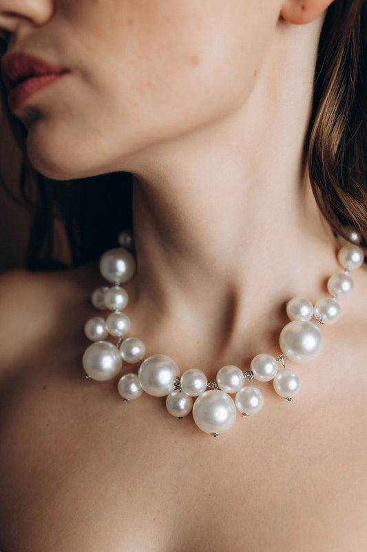 Pērļu imitācijas kaklarota