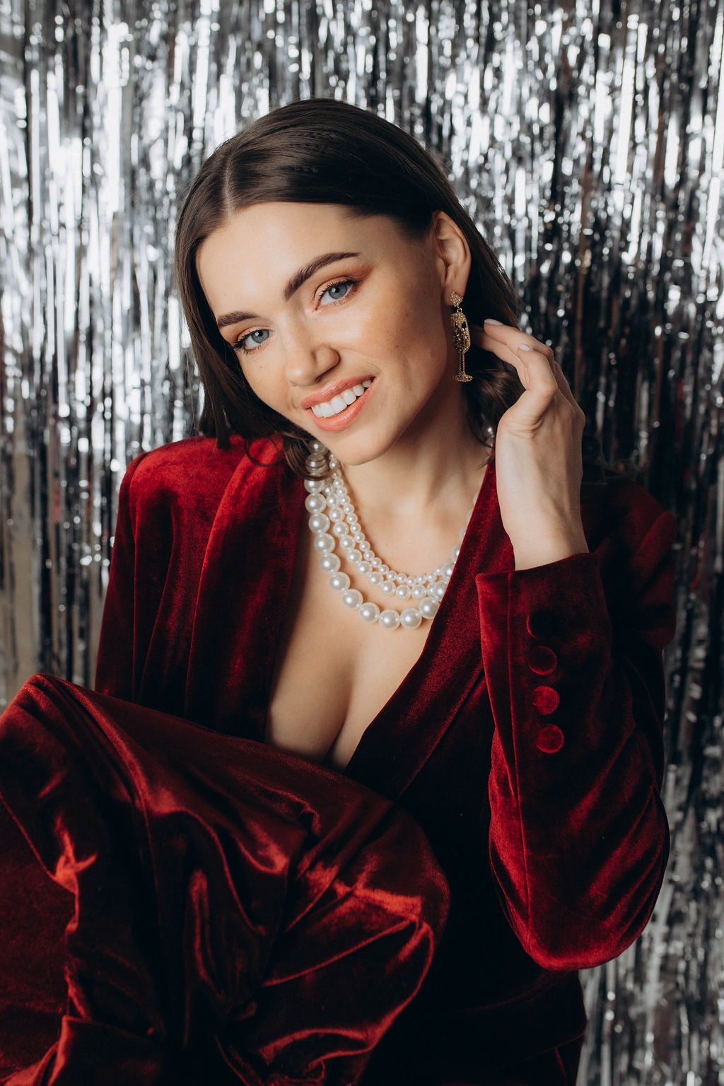 Pērļu imitācijas kaklarota