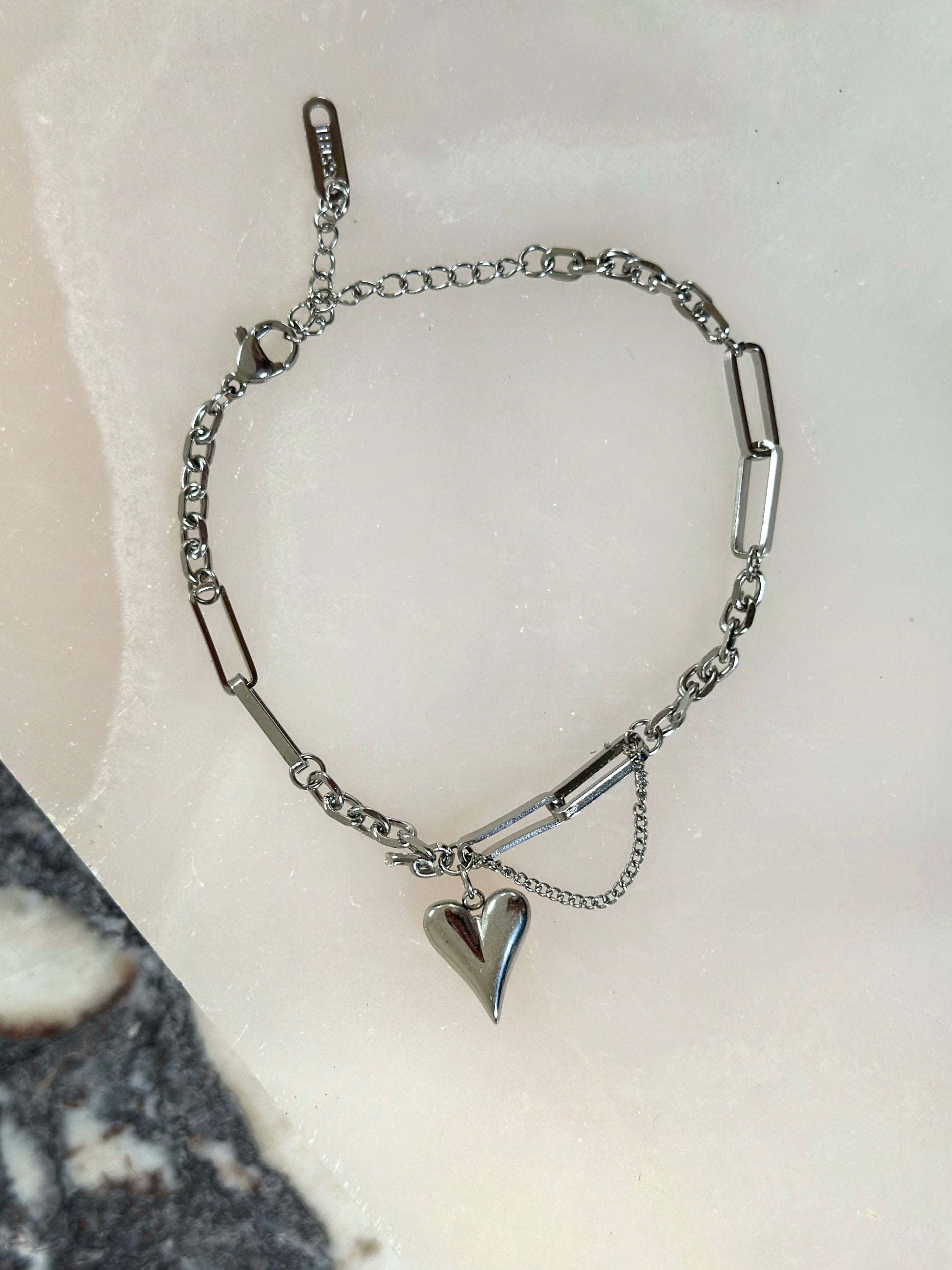 Sudraba rokassprādze bižutērijas - Meitene Zeltene Rotas